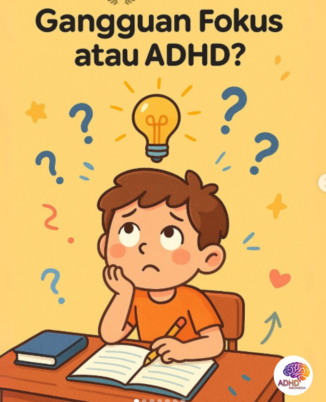 ADHD dan Kesulitan Fokus Anak: Edukasi untuk Keluarga di Kabupaten Karo