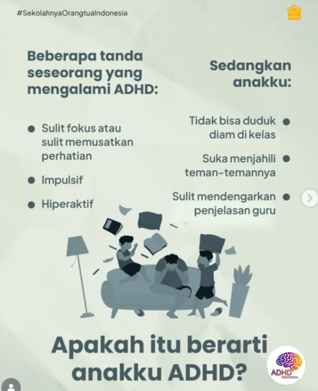 Ciri dan Gejala ADHD pada Anak Usia Dini di Kabupaten Karo