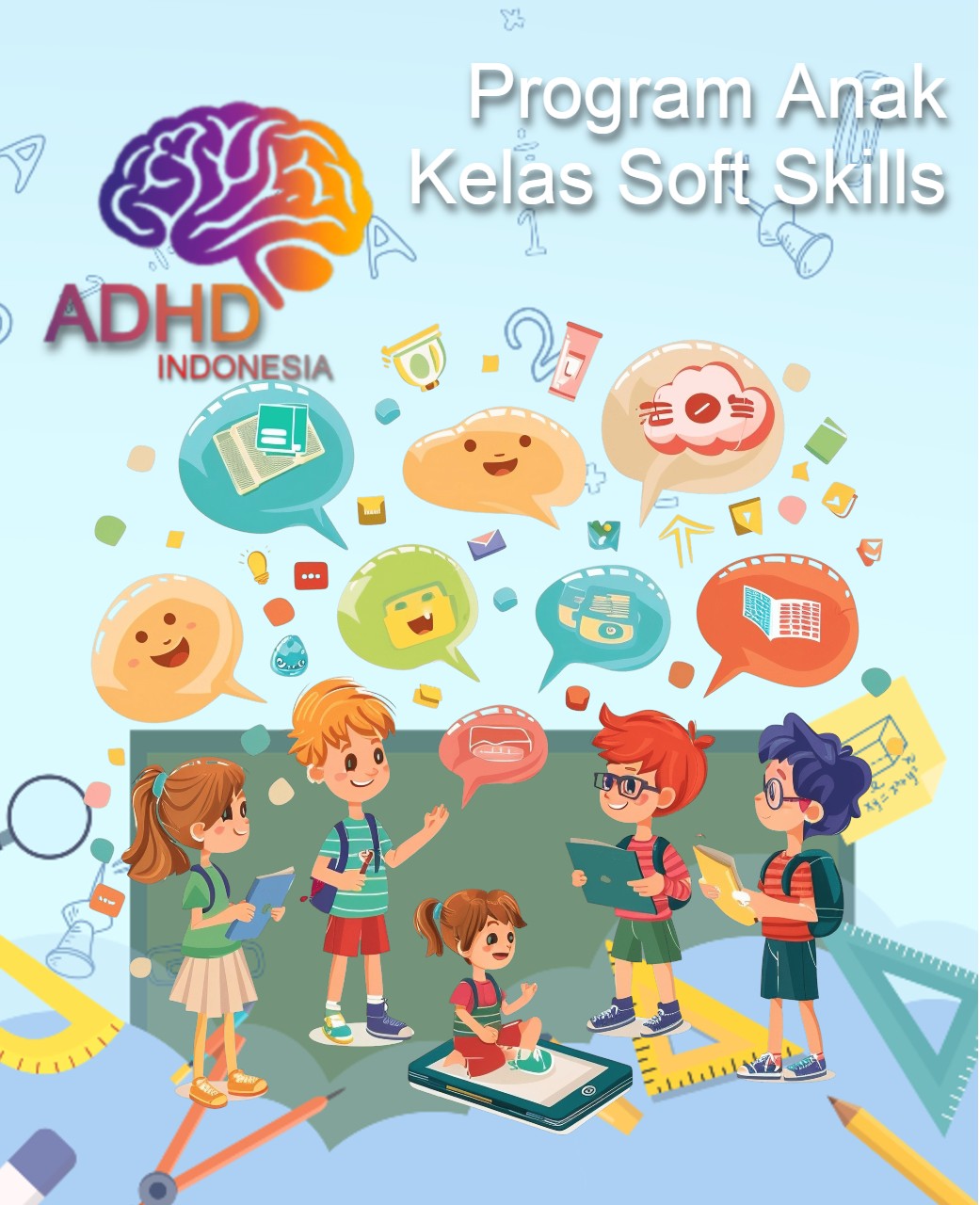 Program ADHD Indonesia Kabupaten Karo Kelas Soft Skills Anak ADHD