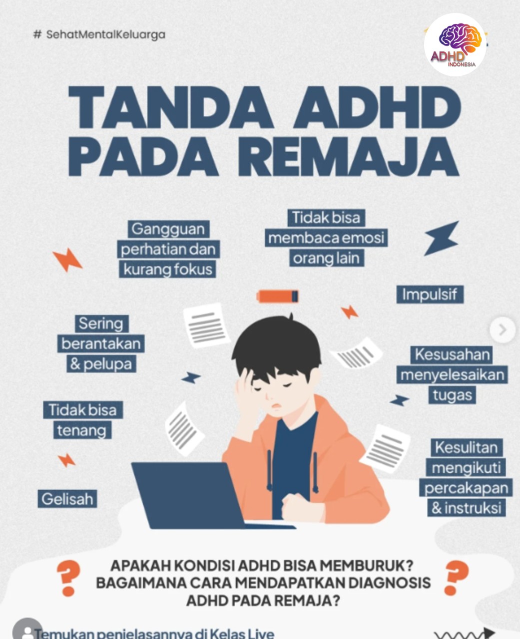 Screening ADHD Non-Diagnostik: Edukasi Awal bagi Orang Tua di Kabupaten Karo
