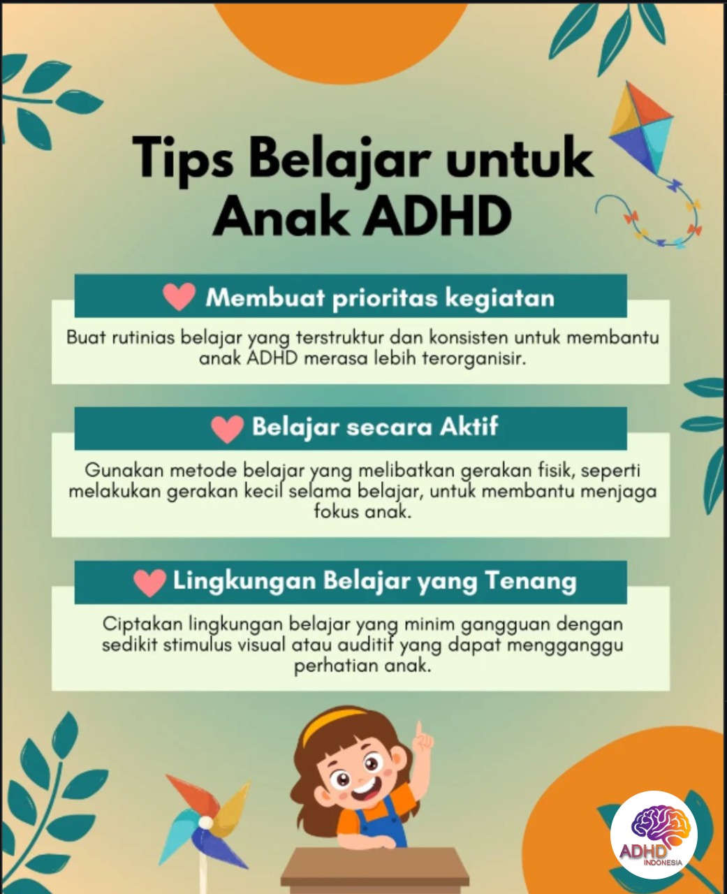 Strategi Belajar yang Cocok untuk Anak ADHD di Kabupaten Karo